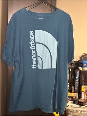 The North Face Exploration Without Compromise T-Shirt Blue XXL